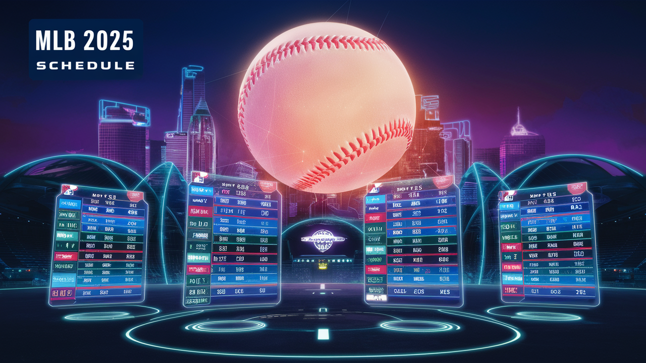 MLB 2025 Schedule: Team Schedules & Updates