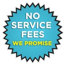 no service fees